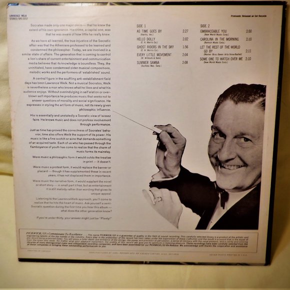 *** LAWRENCE WELK *** AS Time Goes By ~ Vintage - Vinyl LP - Picture 2 of 2